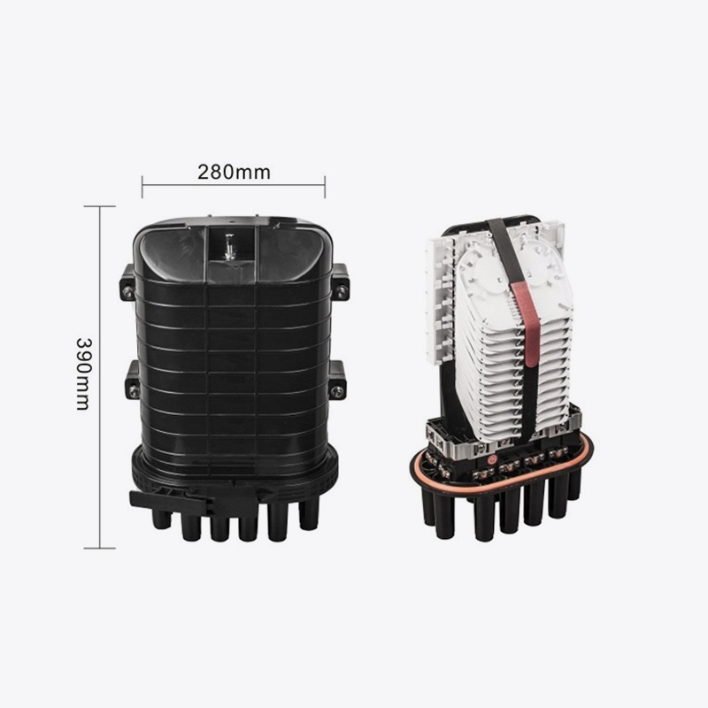 T6-112H 144 Core / 288 Core Fiber Optic Splice Stängning