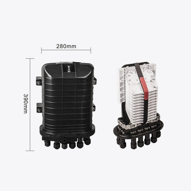 T6-112M 144 Core / 288 Core Fiber Optic Splice Stängning