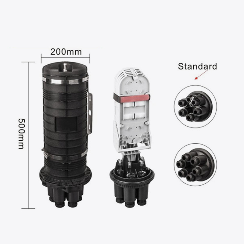 T6-116M-A 96 Core Fiber Optic Splice Stängning